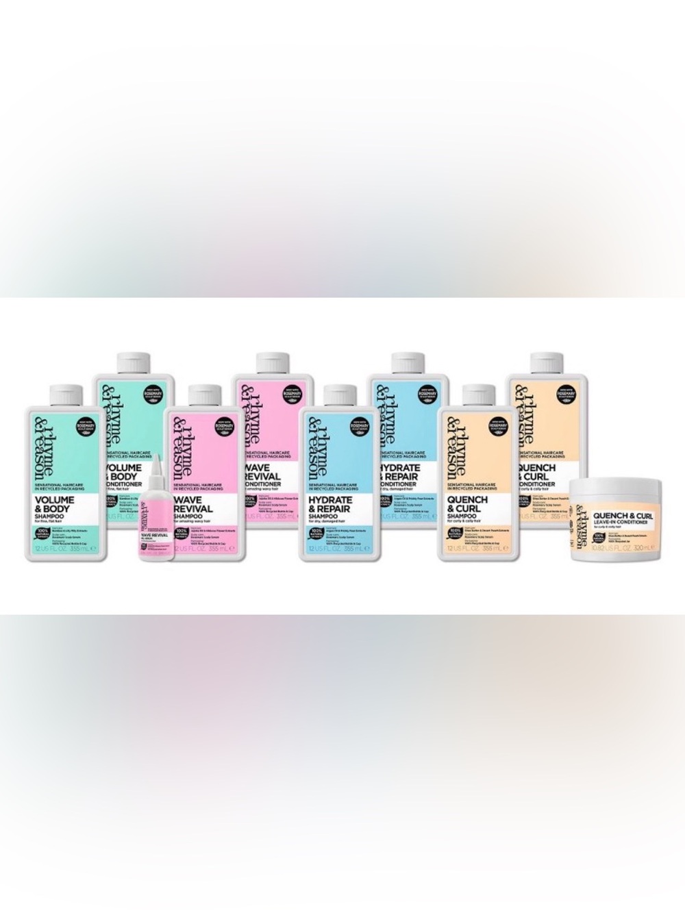 🌿 Rhyme & Reason Shampoo & Conditioner Set | Choose Your Formula | 12 oz Each